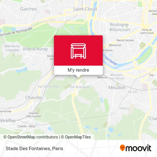 Stade Des Fontaines plan