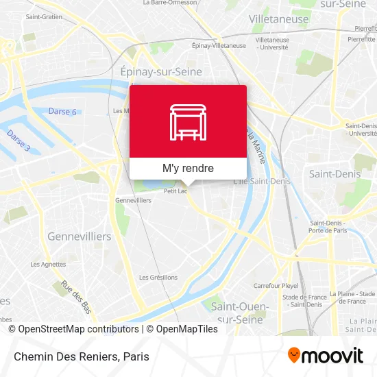 Chemin Des Reniers plan