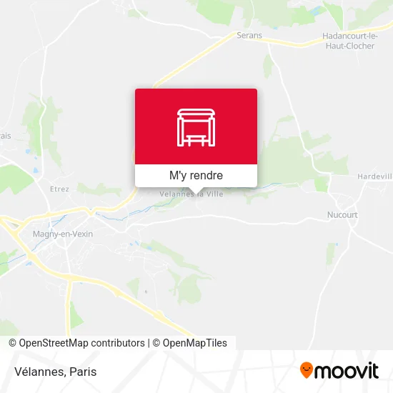 Vélannes plan