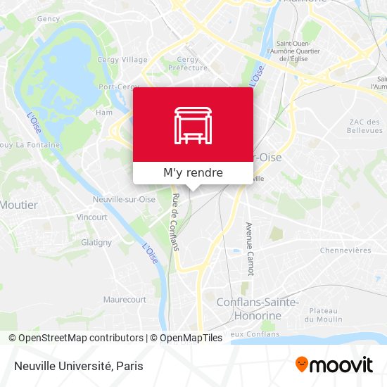 Neuville Université plan