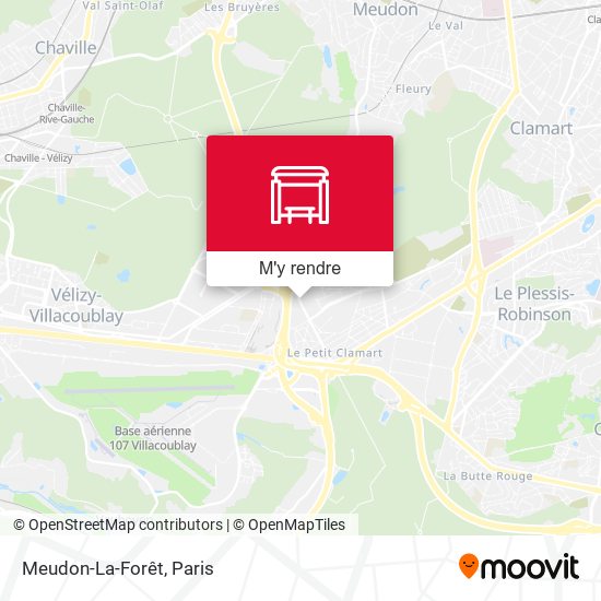 Meudon-La-Forêt plan