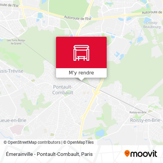 Émerainville - Pontault-Combault plan