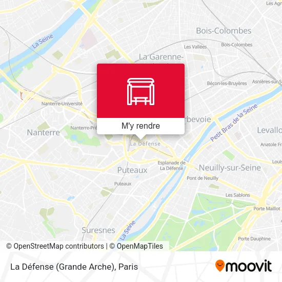 La Défense (Grande Arche) plan