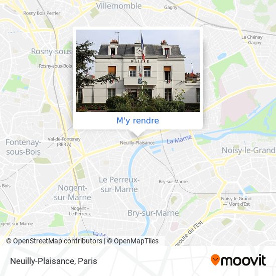 Neuilly-Plaisance plan