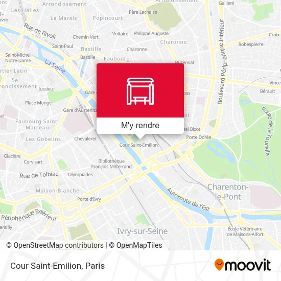 Cour Saint-Emilion plan