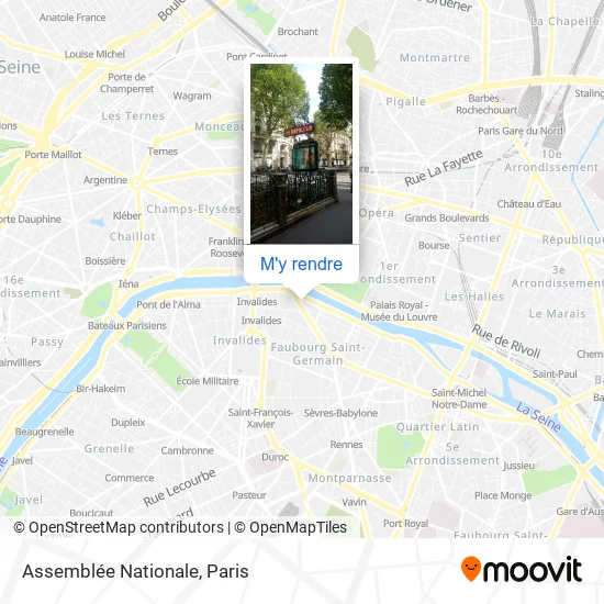 Assemblée Nationale plan