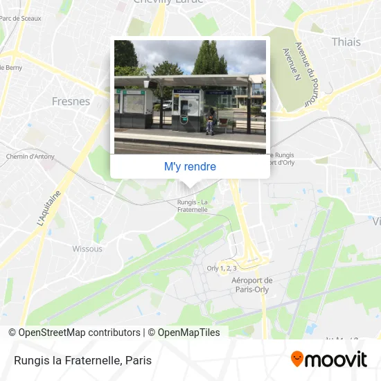 Rungis la Fraternelle plan