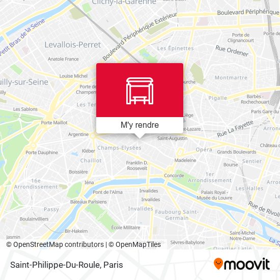 Saint-Philippe-Du-Roule plan
