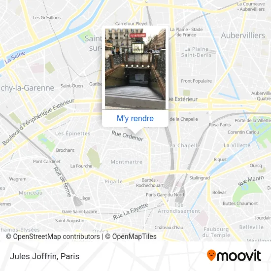 Jules Joffrin plan
