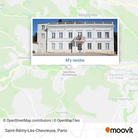 Saint-Rémy-Lès-Chevreuse plan
