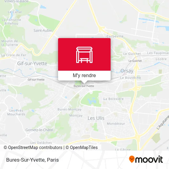 Bures-Sur-Yvette plan