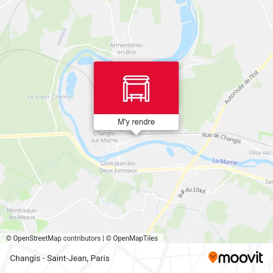 Changis - Saint-Jean plan