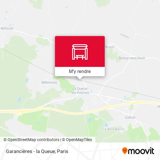 Garancières - la Queue plan