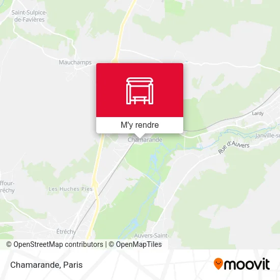 Chamarande plan