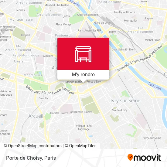 Porte de Choisy plan