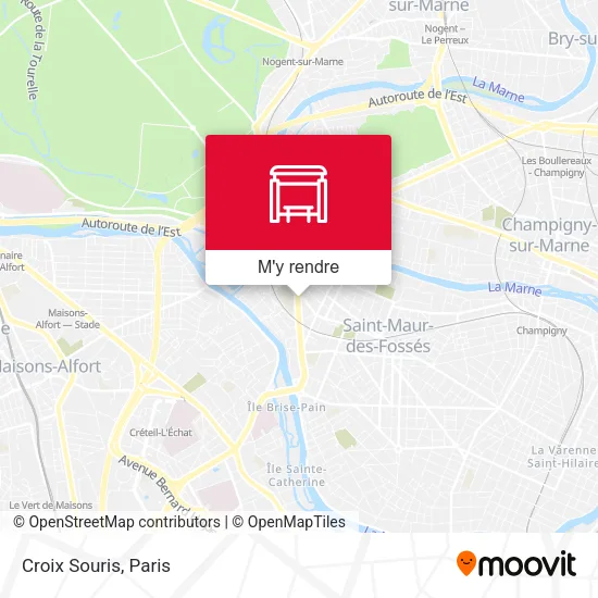 Croix Souris plan