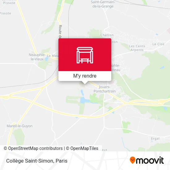 Collège Saint-Simon plan