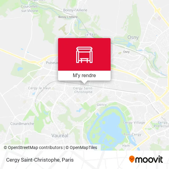 Cergy Saint-Christophe plan