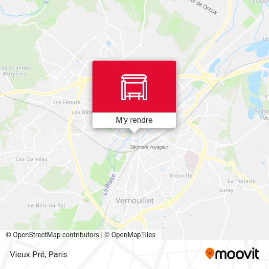 Vieux Pré plan