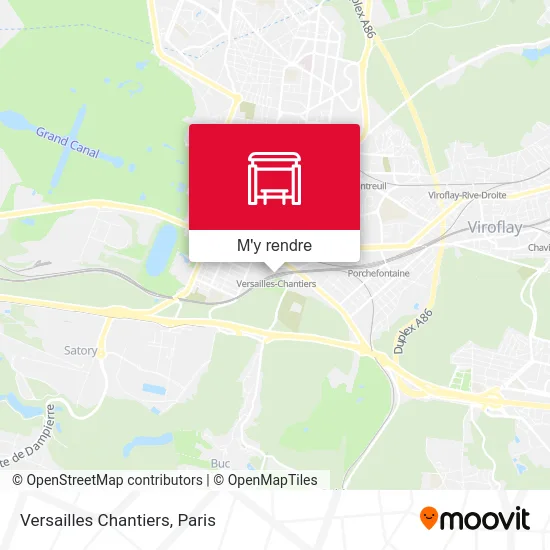 Versailles Chantiers plan
