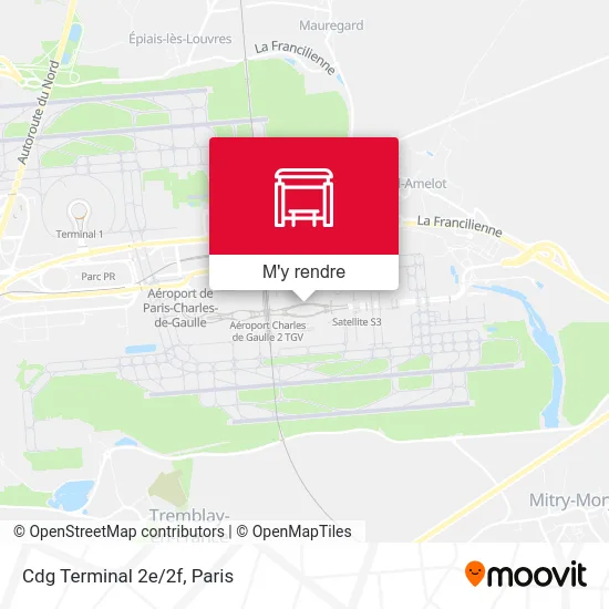 Cdg Terminal 2e/2f plan