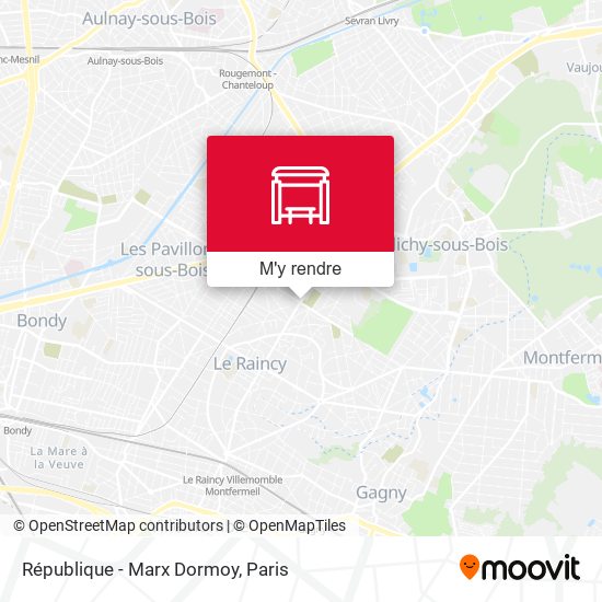 République - Marx Dormoy plan