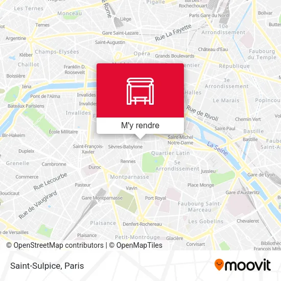 Saint-Sulpice plan