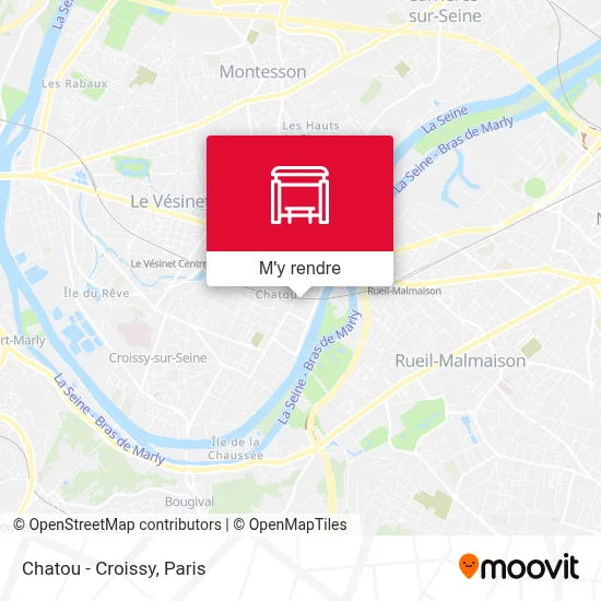 Chatou - Croissy plan