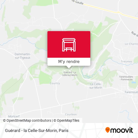 Guérard - la Celle-Sur-Morin plan