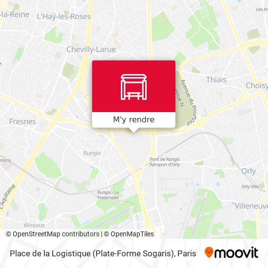 Place de la Logistique (Plate-Forme Sogaris) plan