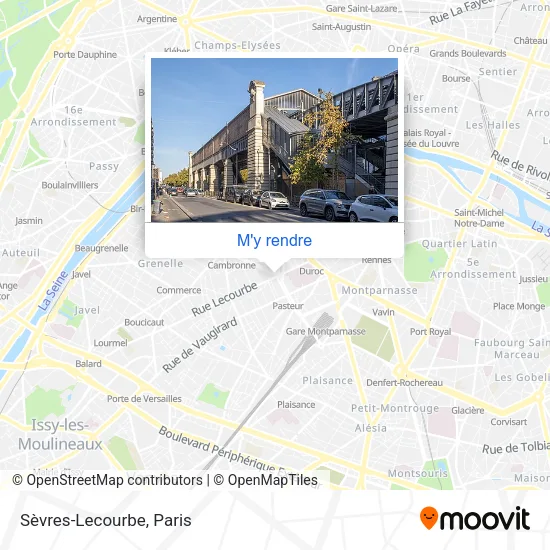 Sèvres-Lecourbe plan