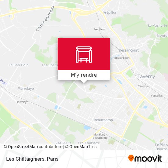 Les Châtaigniers plan