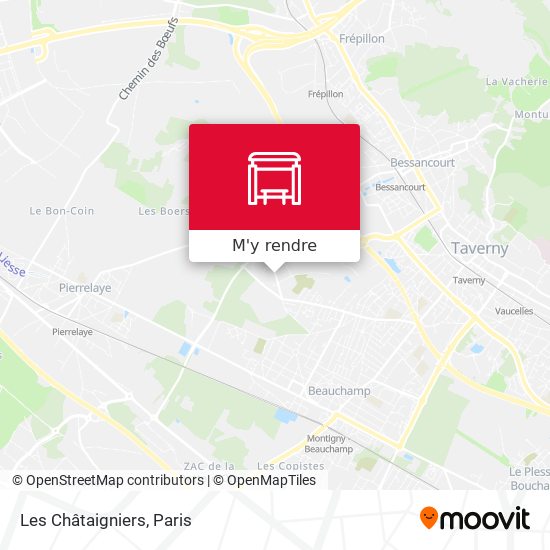 Les Châtaigniers plan