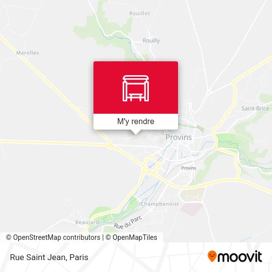 Rue Saint Jean plan