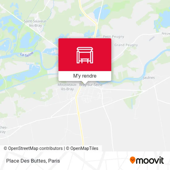 Place Des Buttes plan