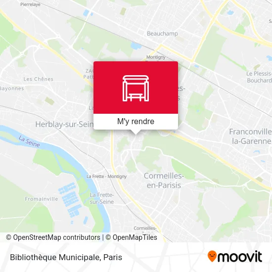 Bibliothèque Municipale plan