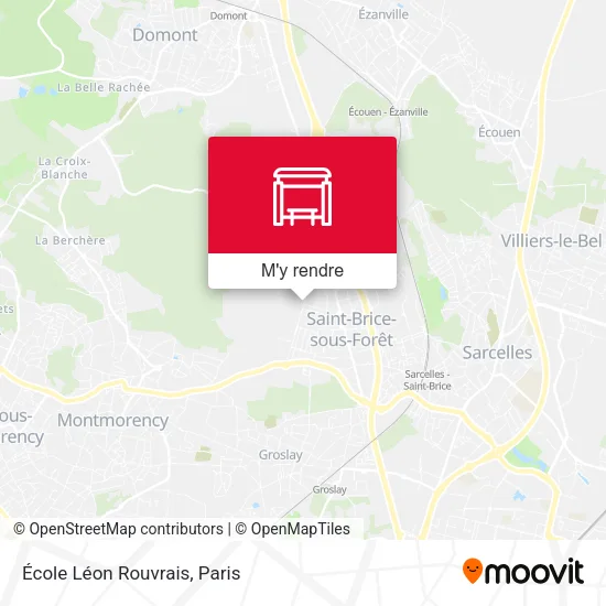 École Léon Rouvrais plan