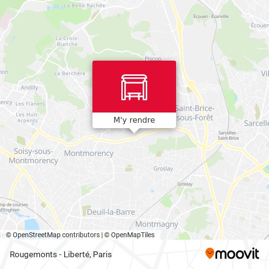 Rougemonts - Liberté plan