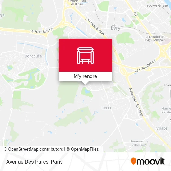 Avenue Des Parcs plan