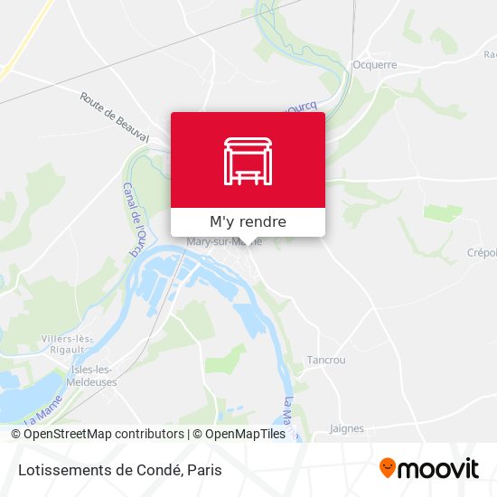 Lotissements de Condé plan