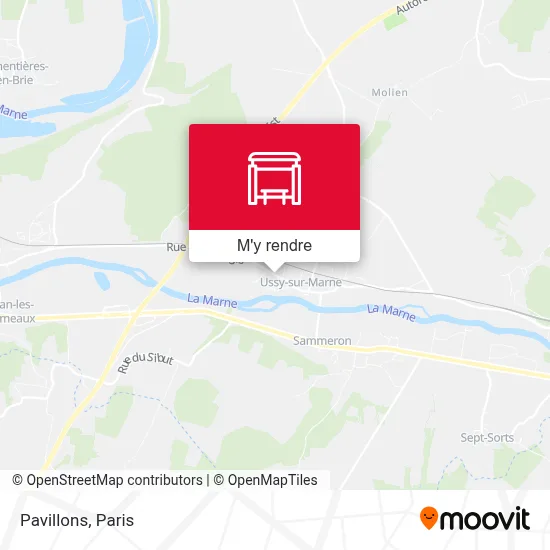 Pavillons plan