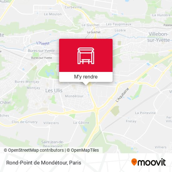 Rond-Point Mondétour plan