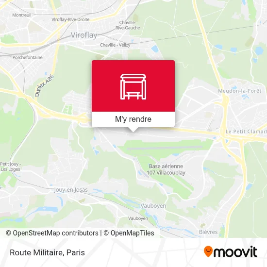 Route Militaire plan