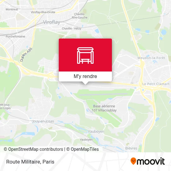 Route Militaire plan