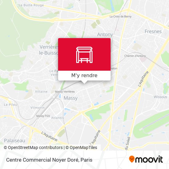 Centre Commercial Noyer Doré plan