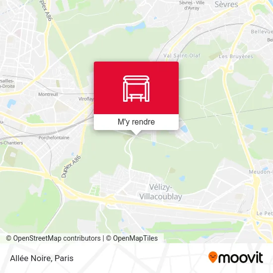 Allée Noire plan