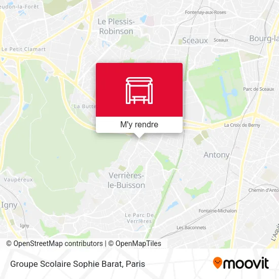 Groupe Scolaire Sophie Barat plan