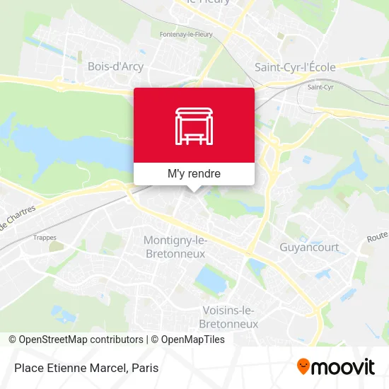 Place Etienne Marcel plan