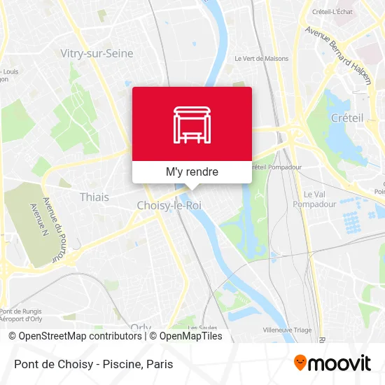 Pont de Choisy - Piscine plan