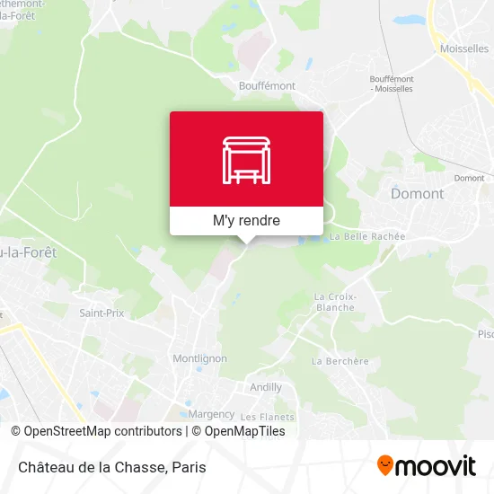 Château de la Chasse plan